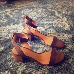 Brown Madewell shoes